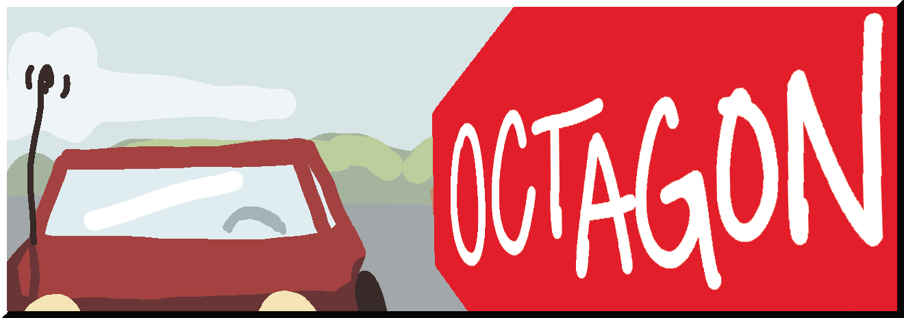 octagon button